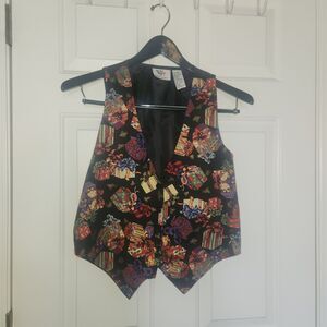 Vtg Nutcracker Brand Size Medium Women’s Presents Christmas Vest